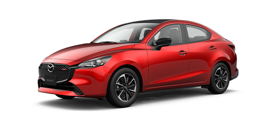 Coche Mazda3 Sedán 2024 color rojo 
