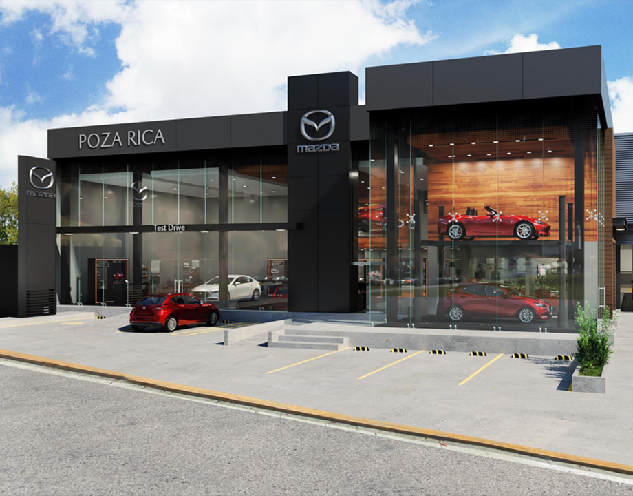 Logotipo Mazda Poza Rica