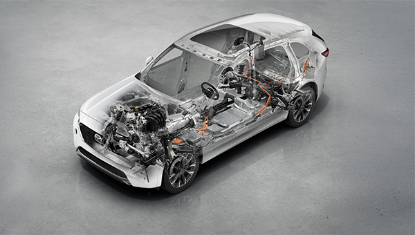 Mazda cx90 motor electrico mecanica v1