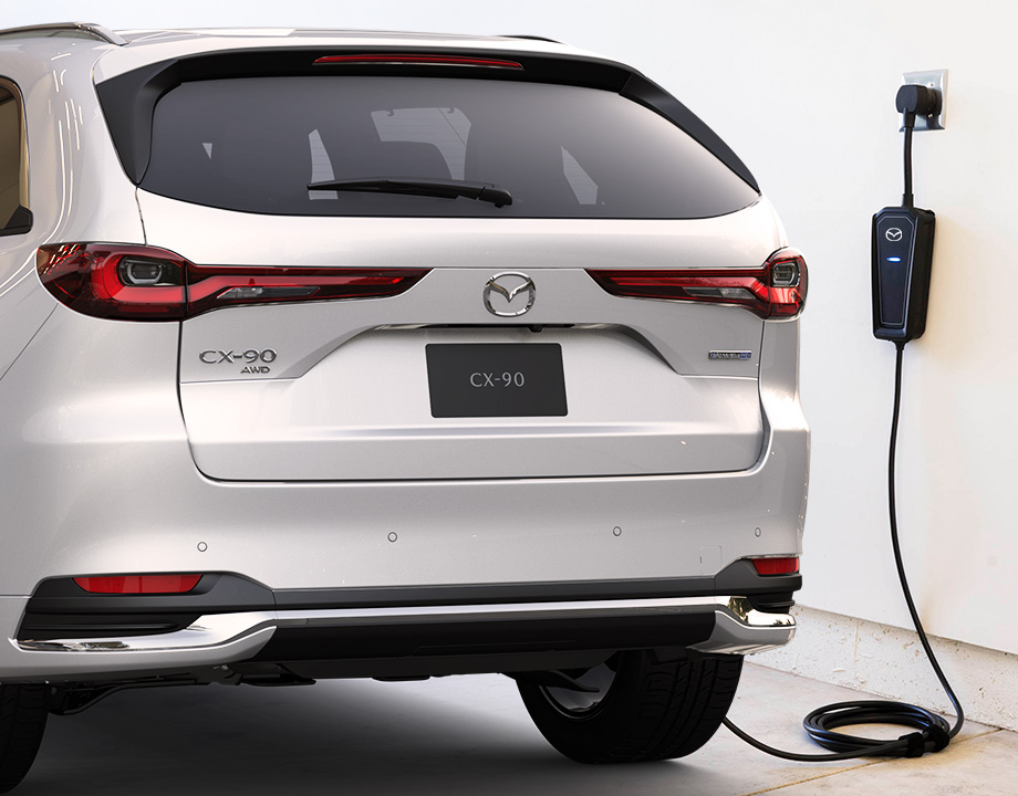 Mazda cx90 phev cargador ampure go v3