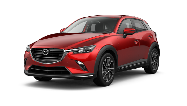 SUV Mazda CX-3 rojo brillante 2024