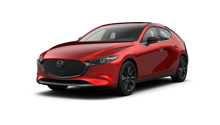 Mazda color rojo Mazda hatchback rojo