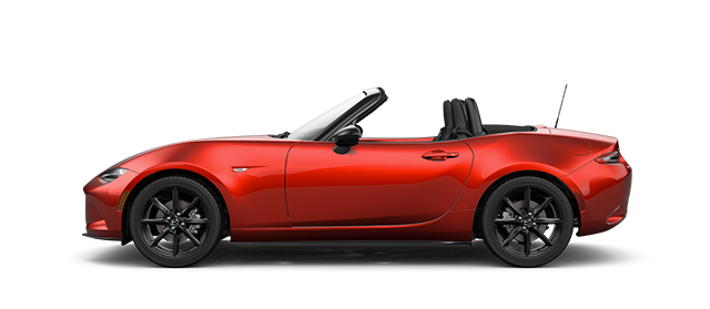 mazda mx5 convertible rojo 2023