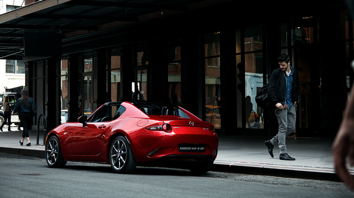 convertible rojo