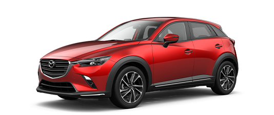 Mazda color rojo, modelo 2024