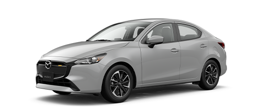 Mazda2 Sedán color gris aero