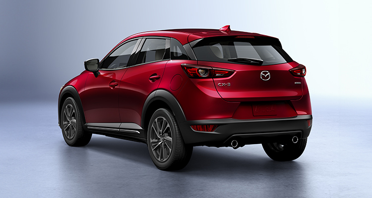 rojo brillante camioneta  Mazda CX-3 2024 