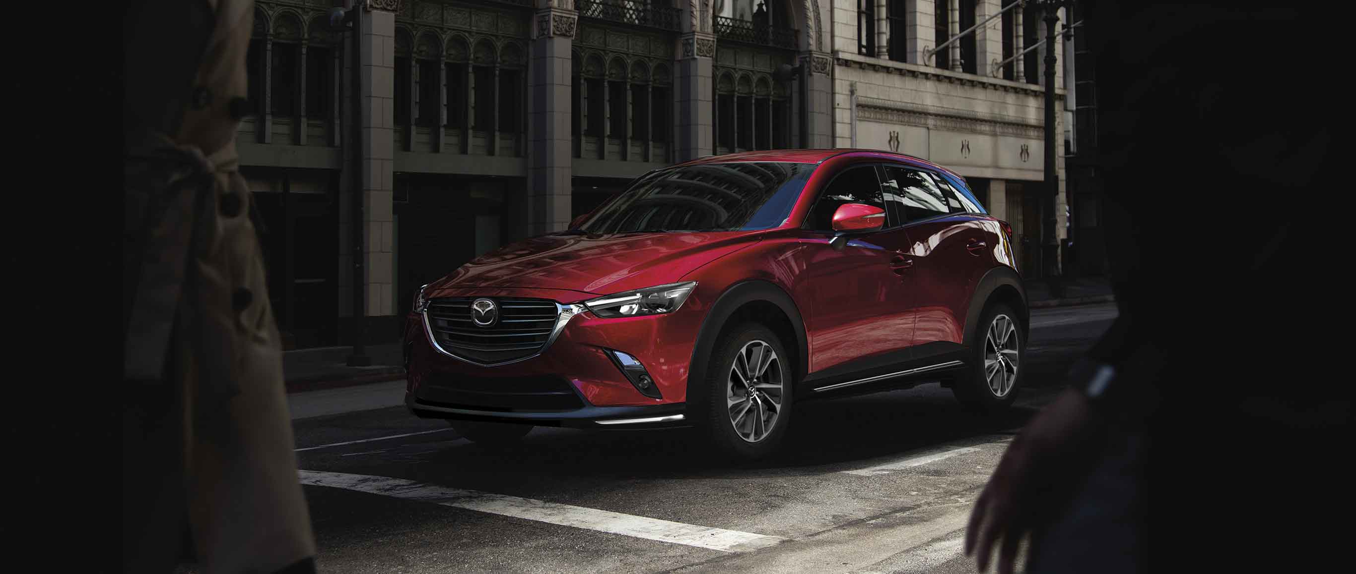 rojo brillante camioneta  Mazda CX-3 2024 