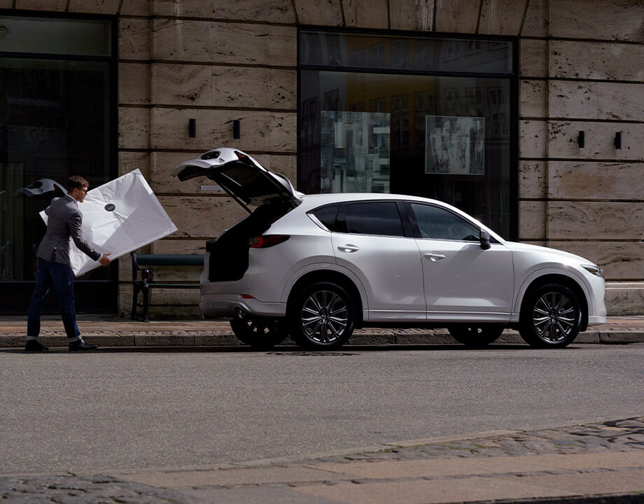 Camioneta cx-5 blanca gran espacio cajuela