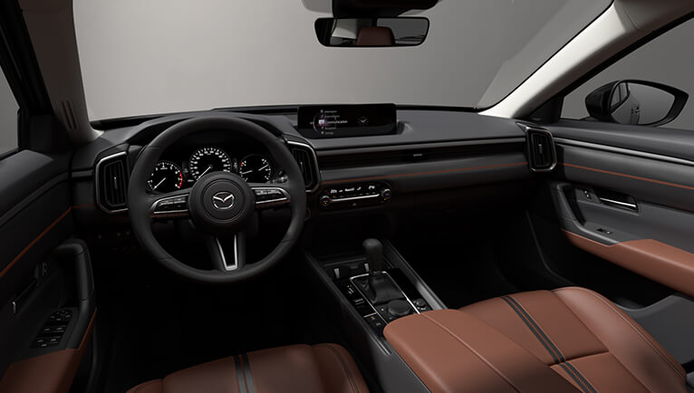 camioneta interior piel volante