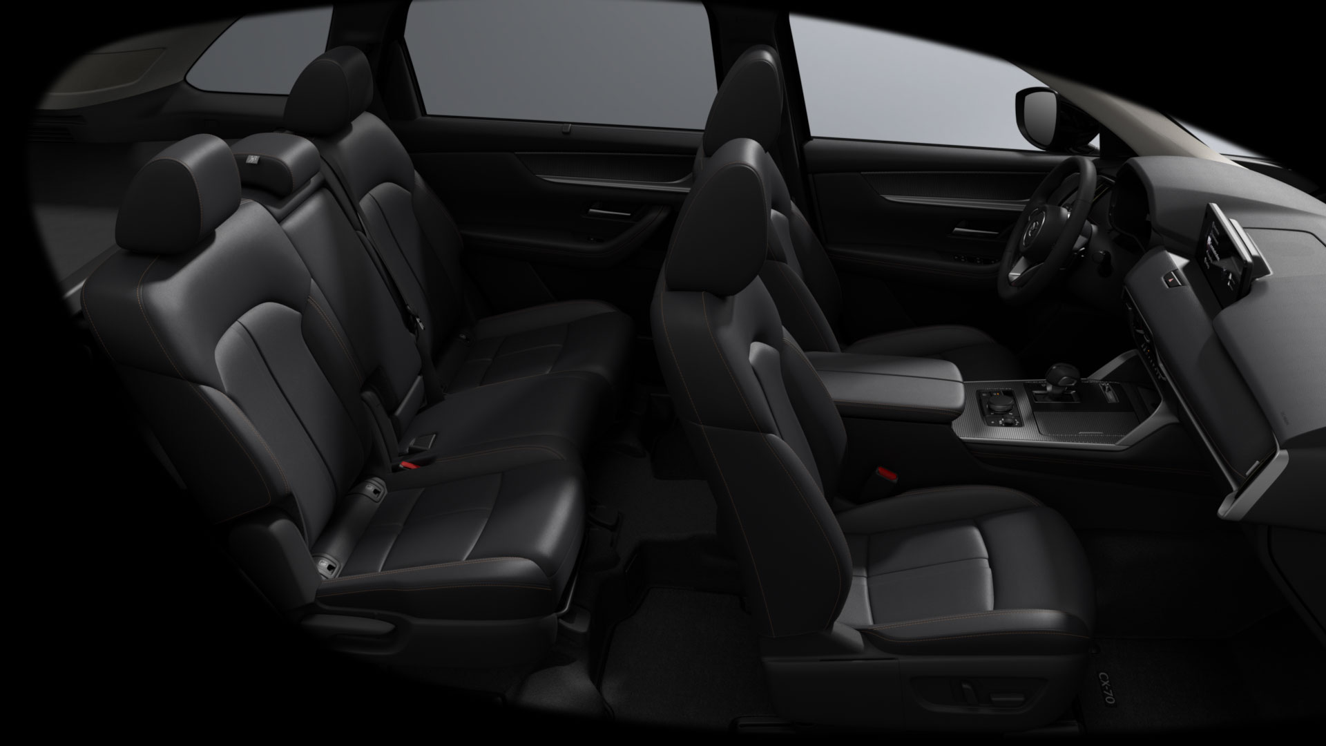 Camioneta cx 70 interior piel negra v1 01 Camioneta cx 70 interior piel negra v1 01