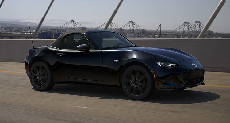 Carro deportivo negro mazda mx 5 v2 Carro deportivo negro mazda mx 5 v2