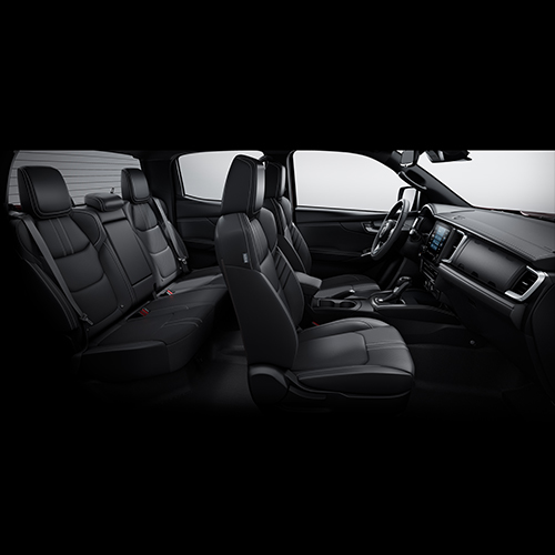 Mazda bt50 pickup asientos interior piel v1 08
