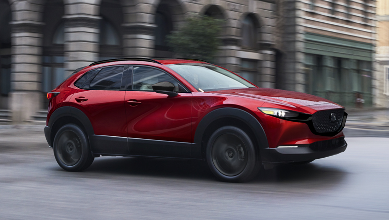 Mazda cx30 camioneta roja v1