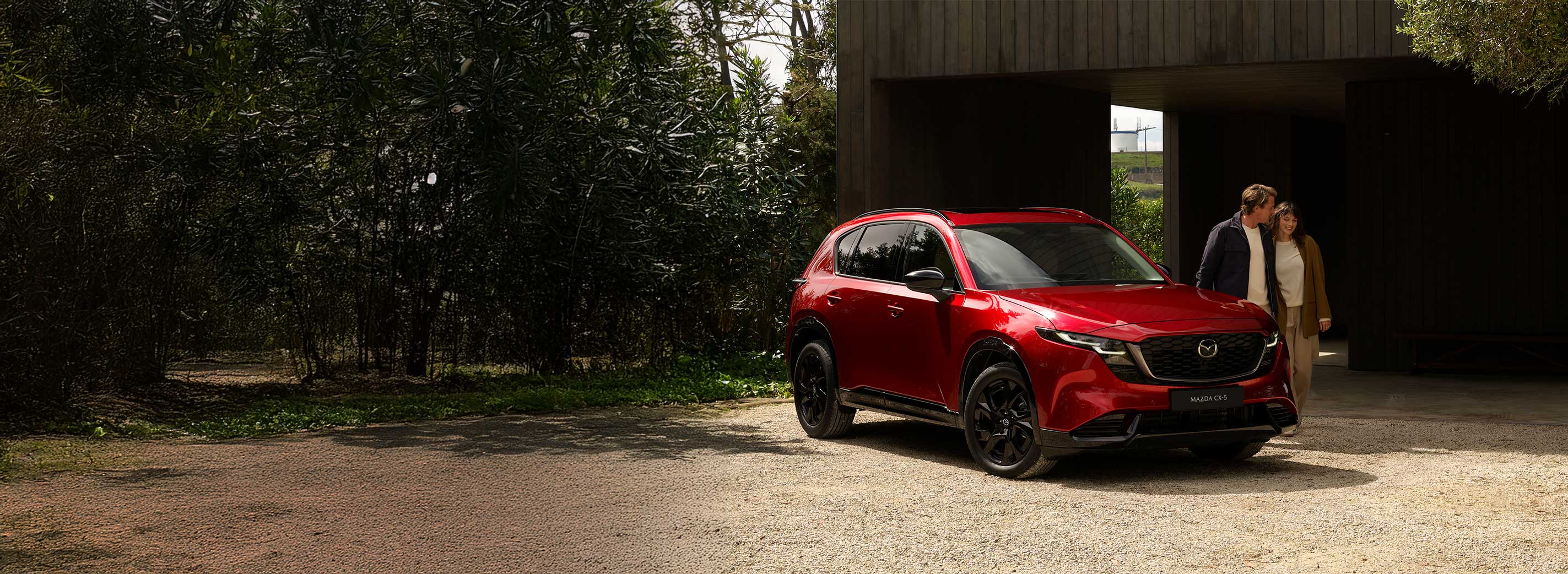 Mazda cx5 rojo v1