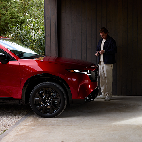 Mazda cx5 exterior rojo brillante v1