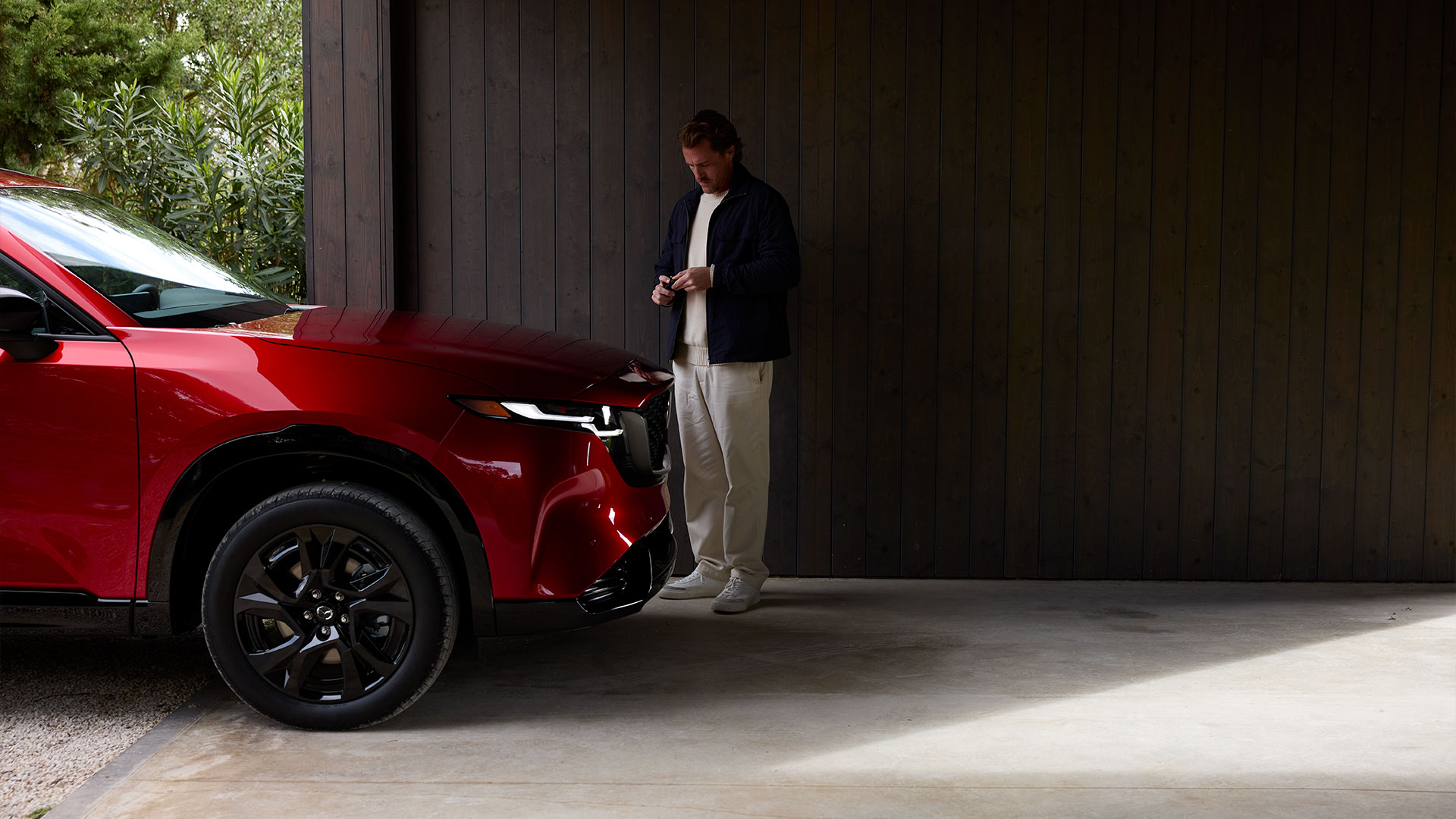 Mazda cx5 exterior rojo brillante v1