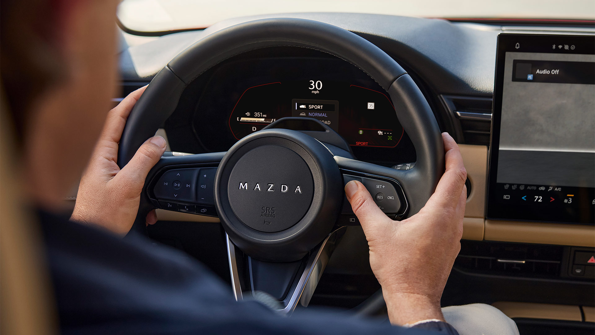 Mazda cx5 interior volante modo manejo v1