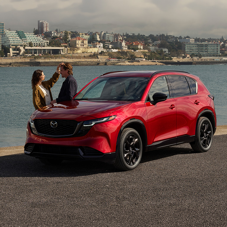 Mazda cx 5 camioneta roja v2