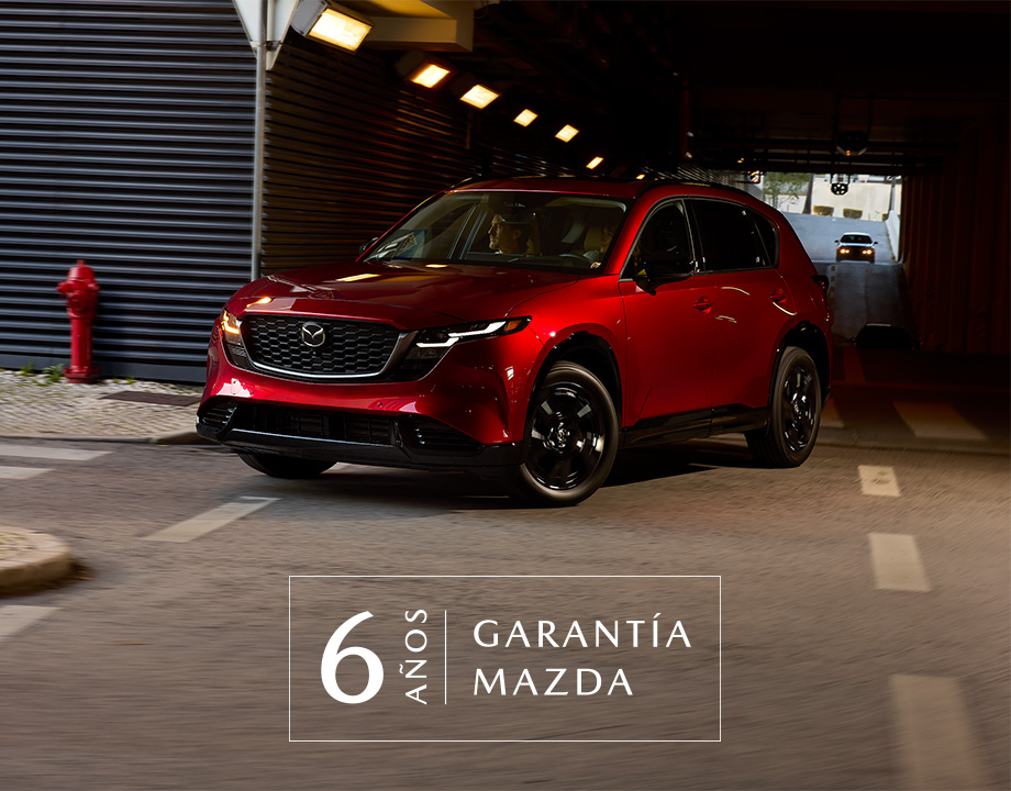 Mazda cx5 roja ciudad v4