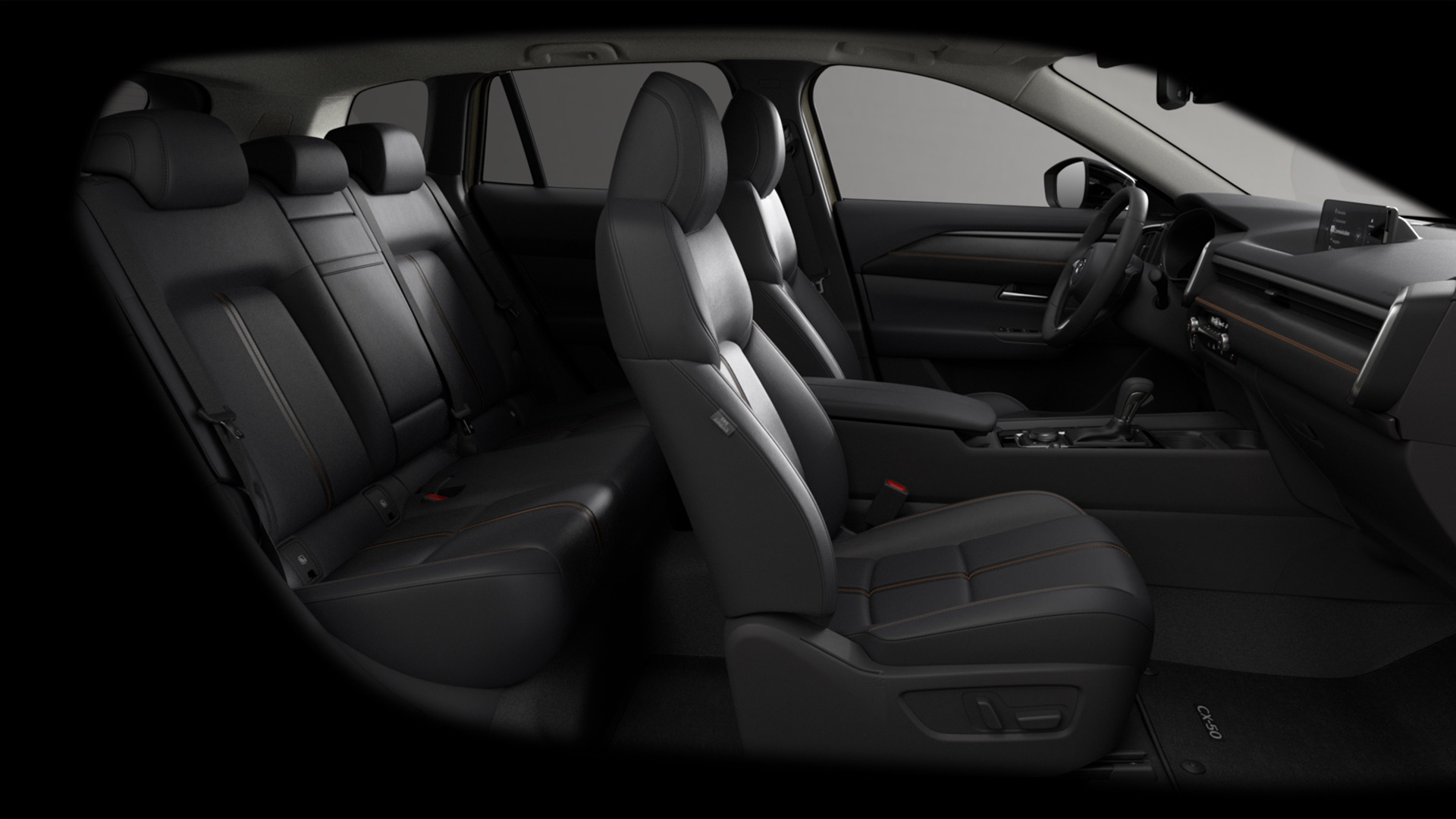Mazda cx50 asientos piel negra v1