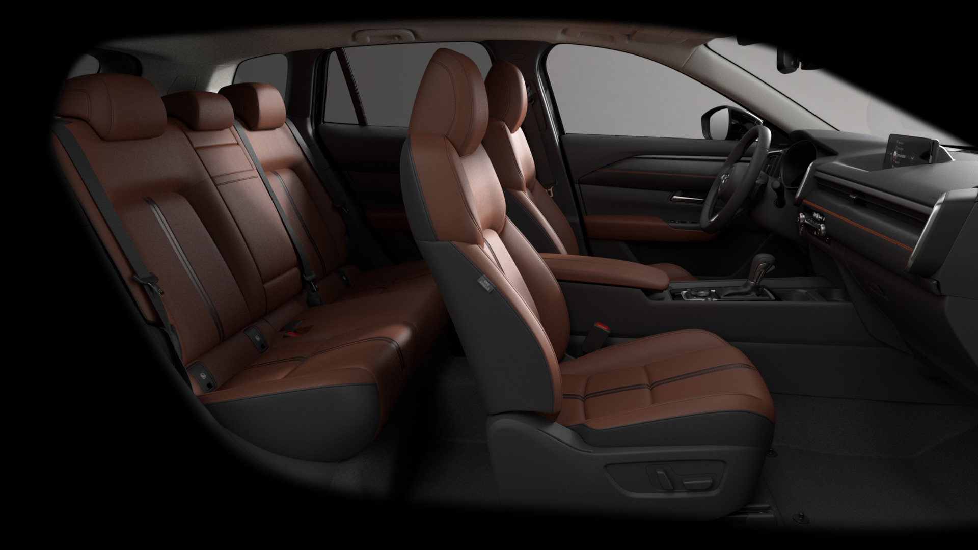 Mazda cx50 asientos piel terracota v1