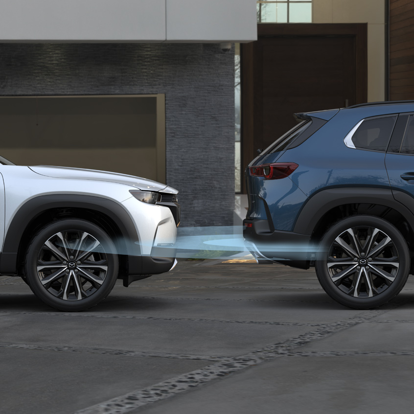 Mazda cx50 seguridad trasera tout v1