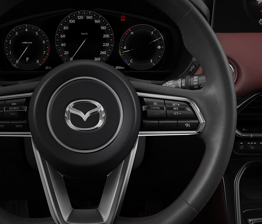 Mazda cx70 volante controles crucero v1 Mazda cx70 volante controles crucero v1