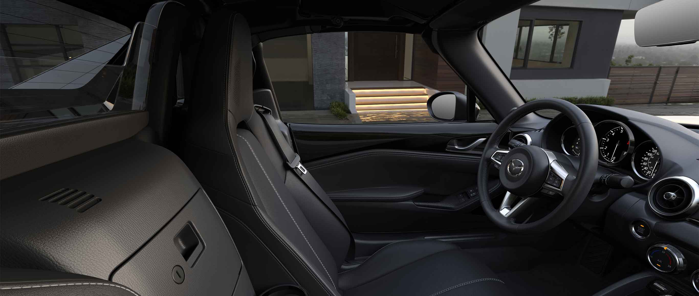 Carro rojo deportivo mx 5 asiento conductor v1 02