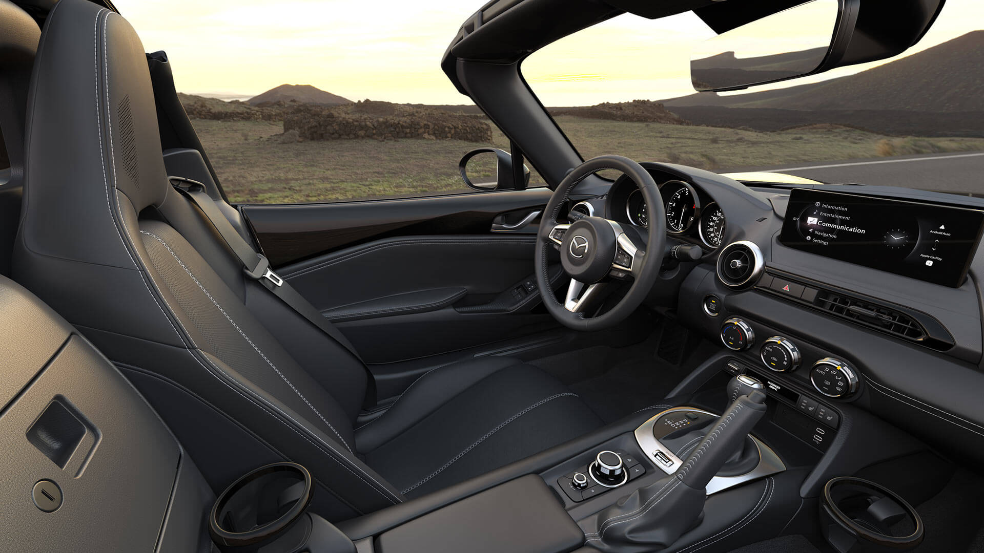 Auto deportivo mx 5 rf asiento conductor v1