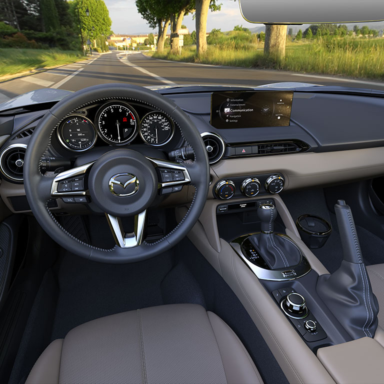 Carro deportivo mx 5 rf interior v1