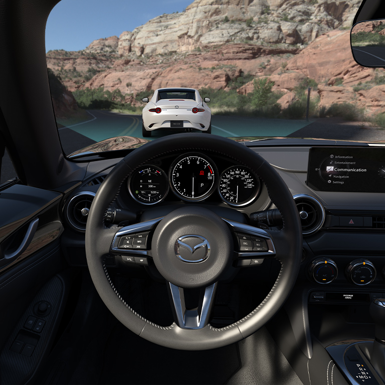 Mazda mx5 alerta distancia velocidad v1