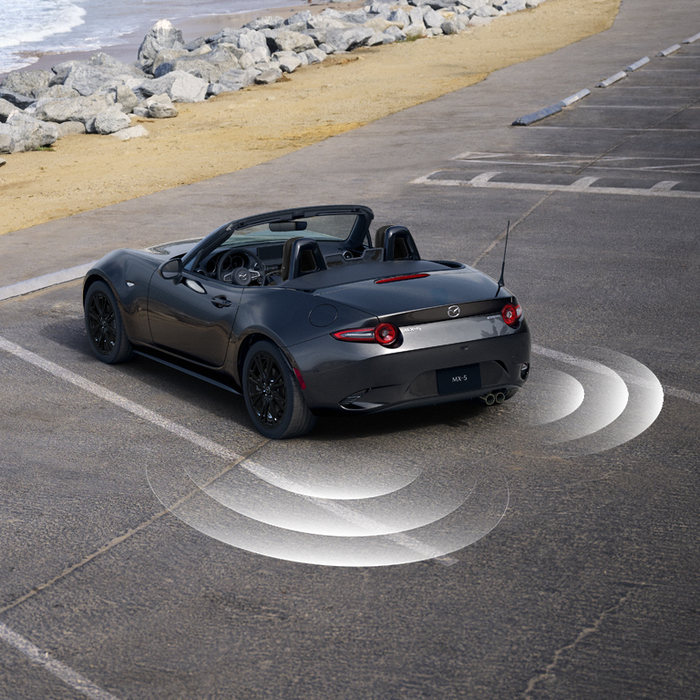 Mazda mx5 alerta trafico trasero v1