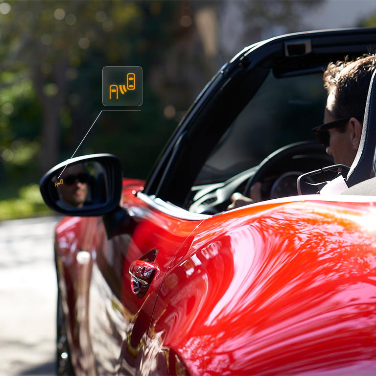 Mazda mx5 sistema monitoreo punto ciego v1
