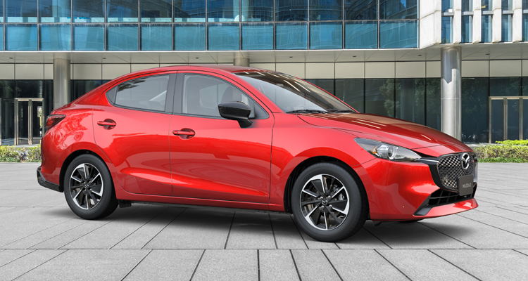 Mazda2 sedan blanco auto v2