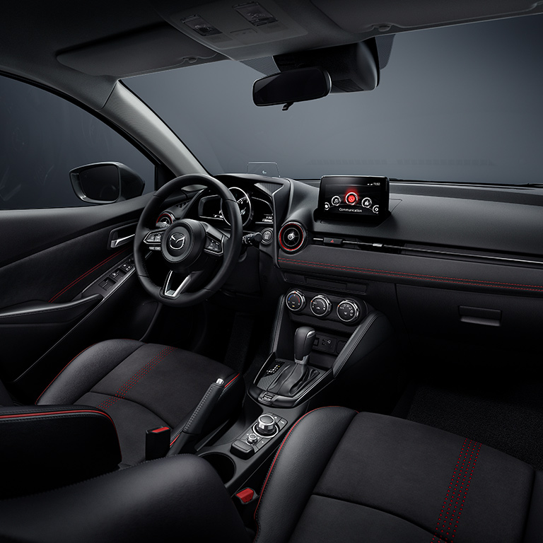 Mazda2 sedan mazda connect interior v1