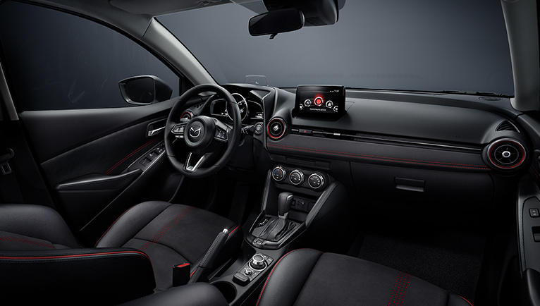 Mazda2 sedan mazda connect interior v1
