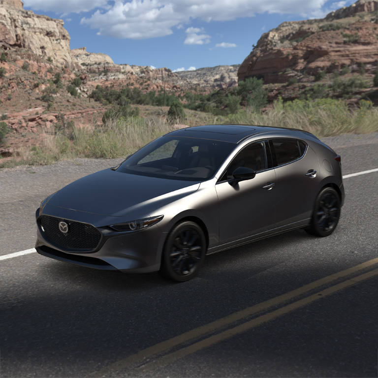 Mazda3 hatchback gris skyactiv v1 Mazda3 hatchback gris skyactiv v1