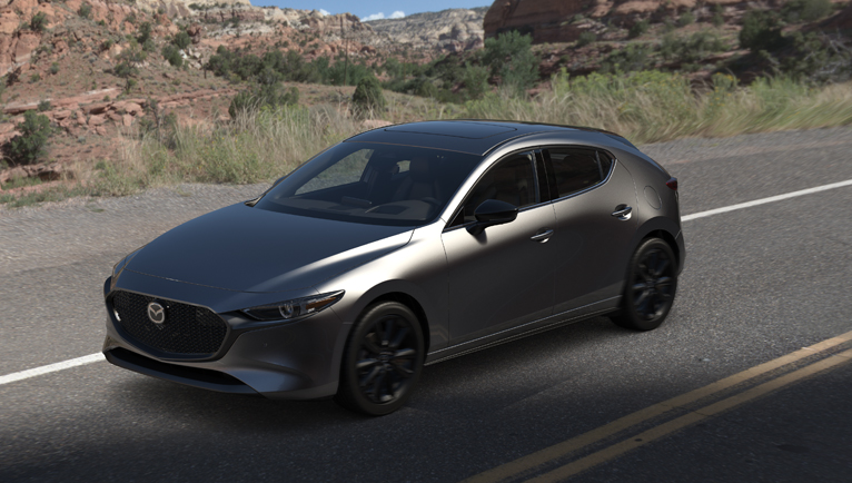 Mazda3 hatchback gris skyactiv v1 Mazda3 hatchback gris skyactiv v1