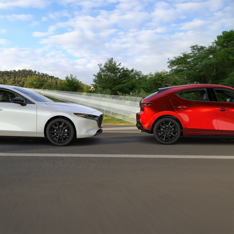 Mazda3 hatchback asistencia frenado inteligente v1 Mazda3 hatchback asistencia frenado inteligente v1