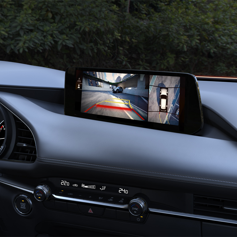Mazda3 hatchback interior camara reversa v1 Mazda3 hatchback interior camara reversa v1