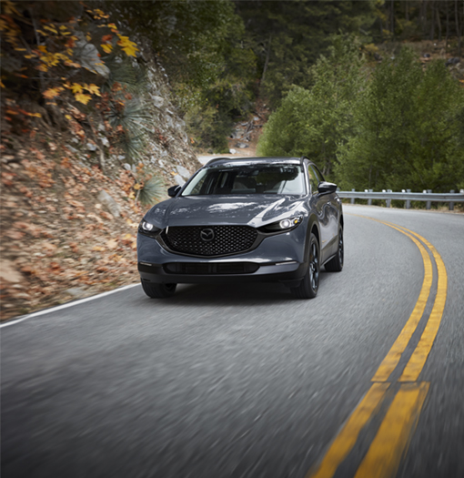 Mazda cx30 gris polimetal carretera v4