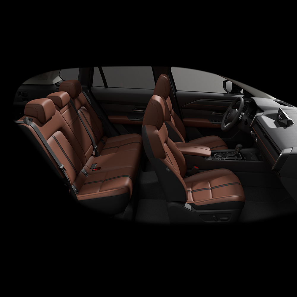 Mazda cx50 asientos piel terracota v1