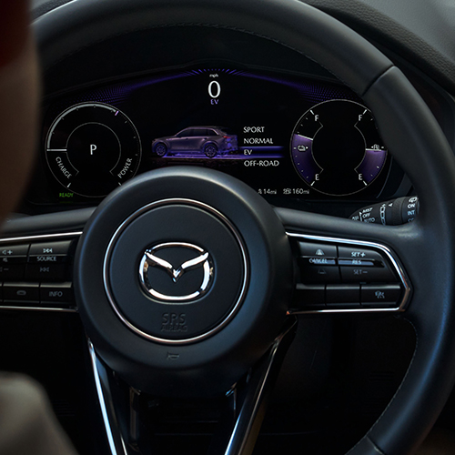 Mazda cx90 camioneta phev interior modo manejo v2 05