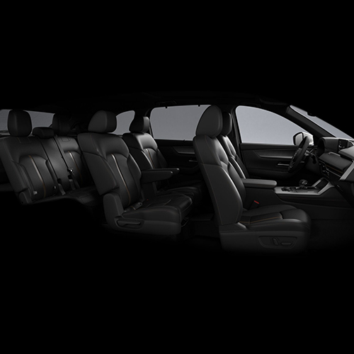 Mazda cx90 camioneta phev interiores piel negra v1 06