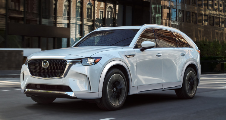 Mazda camioneta cx90 blanca phev v2