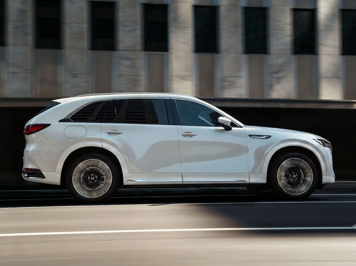 Mazda cx90 hibrida camioneta blanca v3