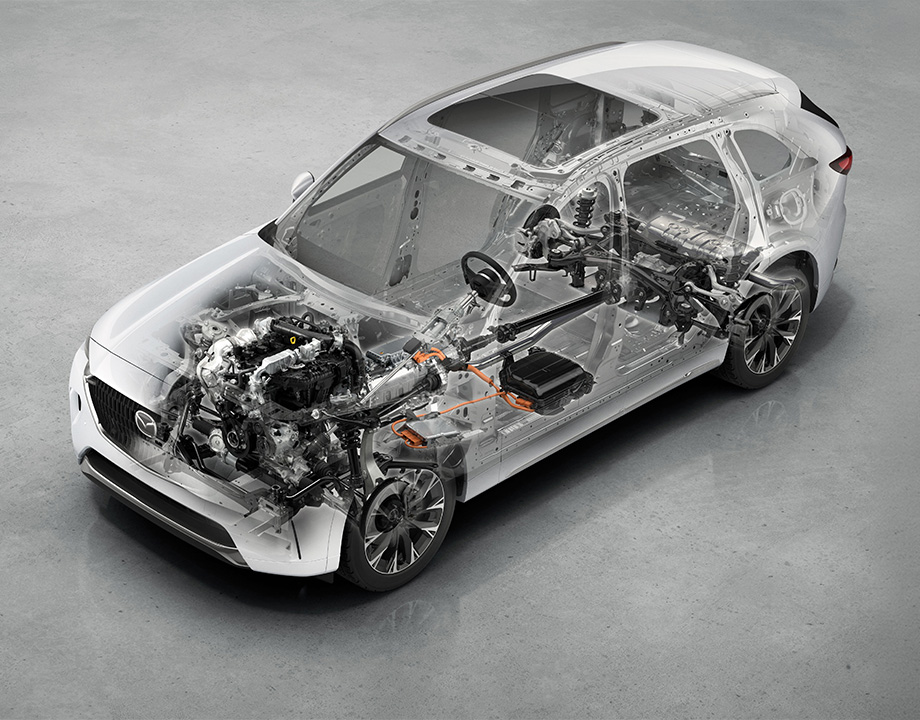 Mazda cx90 camioneta bateria mild hybrid v1