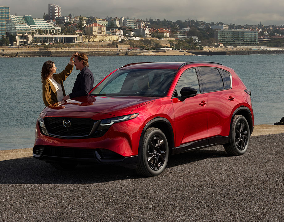 Mazda cx5 camioneta roja v1