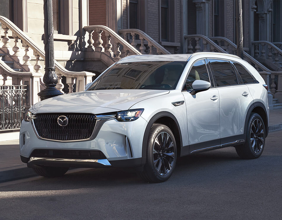 Mazda cx90 hibrida blanca v1